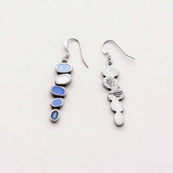 Tango / Glacier Wire Earrings | Pewter | Dangle Earrings