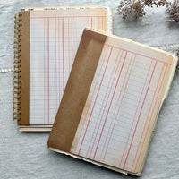 Vintage Mixed Media Journal - 9x12 inches