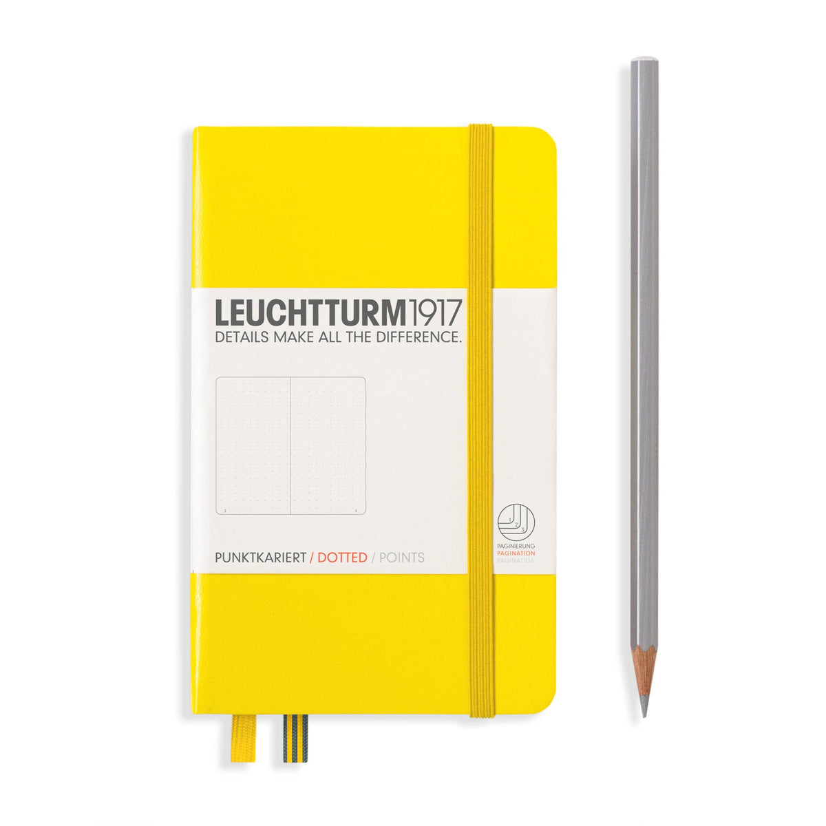Leuchtturm 1917 A6 Softcover Pocket Sketchbooks - Dotted, Ruled - Various Colors