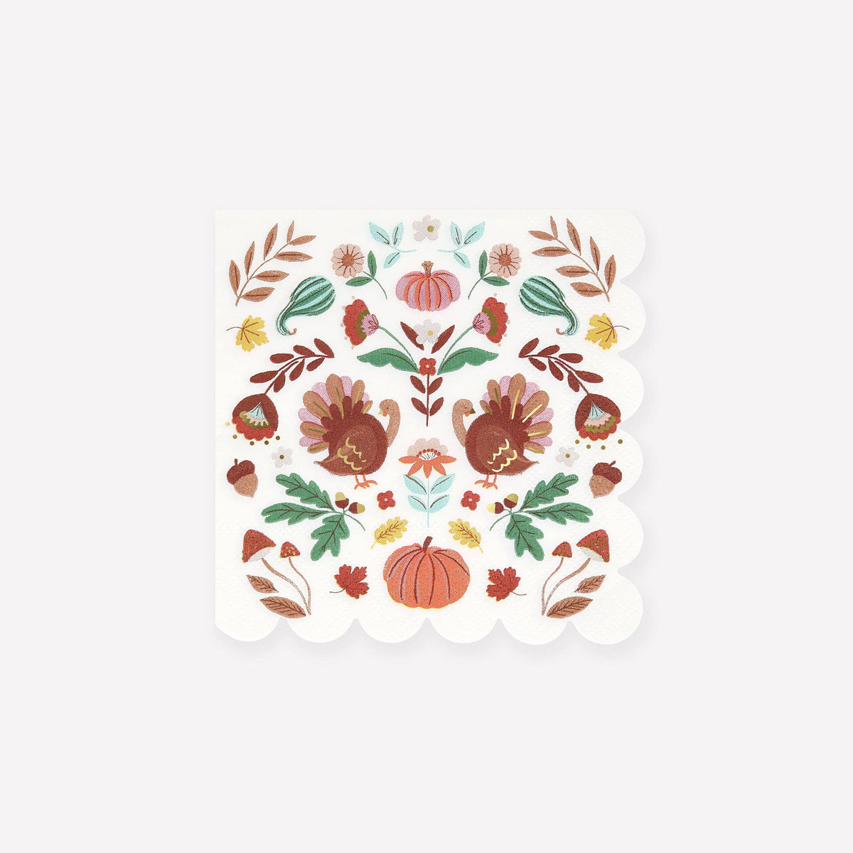 Folk Fall Small Napkins
