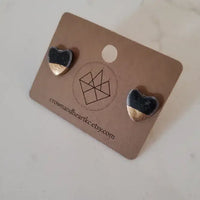 Heart Stud Earrings