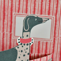 Giant Mantelpiece Menagerie Card: The Dog
