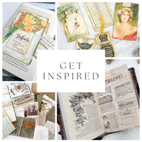 Art Kit- Vintage Ephemera for Junk Journaling