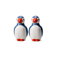 Ceramic Salt & Pepper Shakers Coastal Puffins