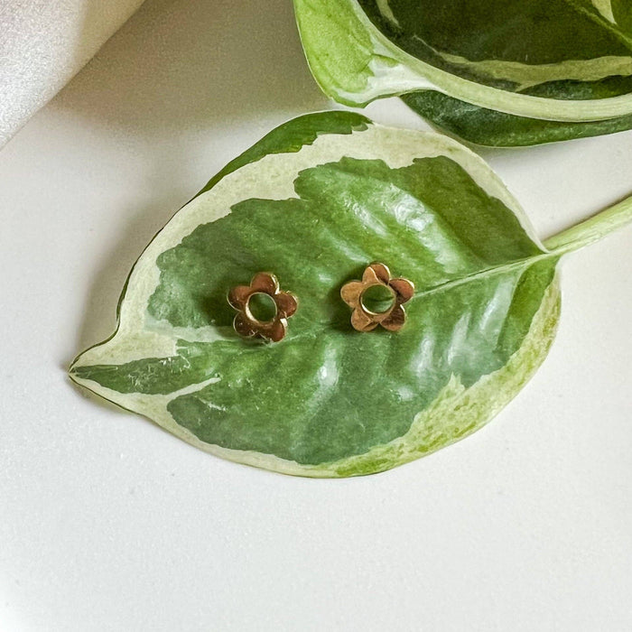 Mini Flower Stud Earrings / Natalie Clare