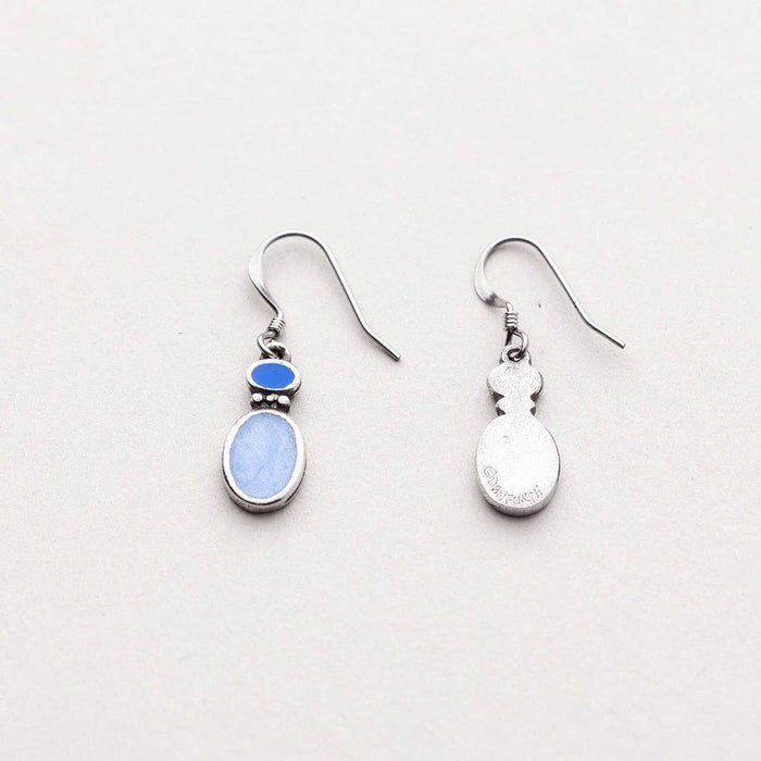 Fusion / Winter Wire Earrings | Pewter | Dangle Earrings