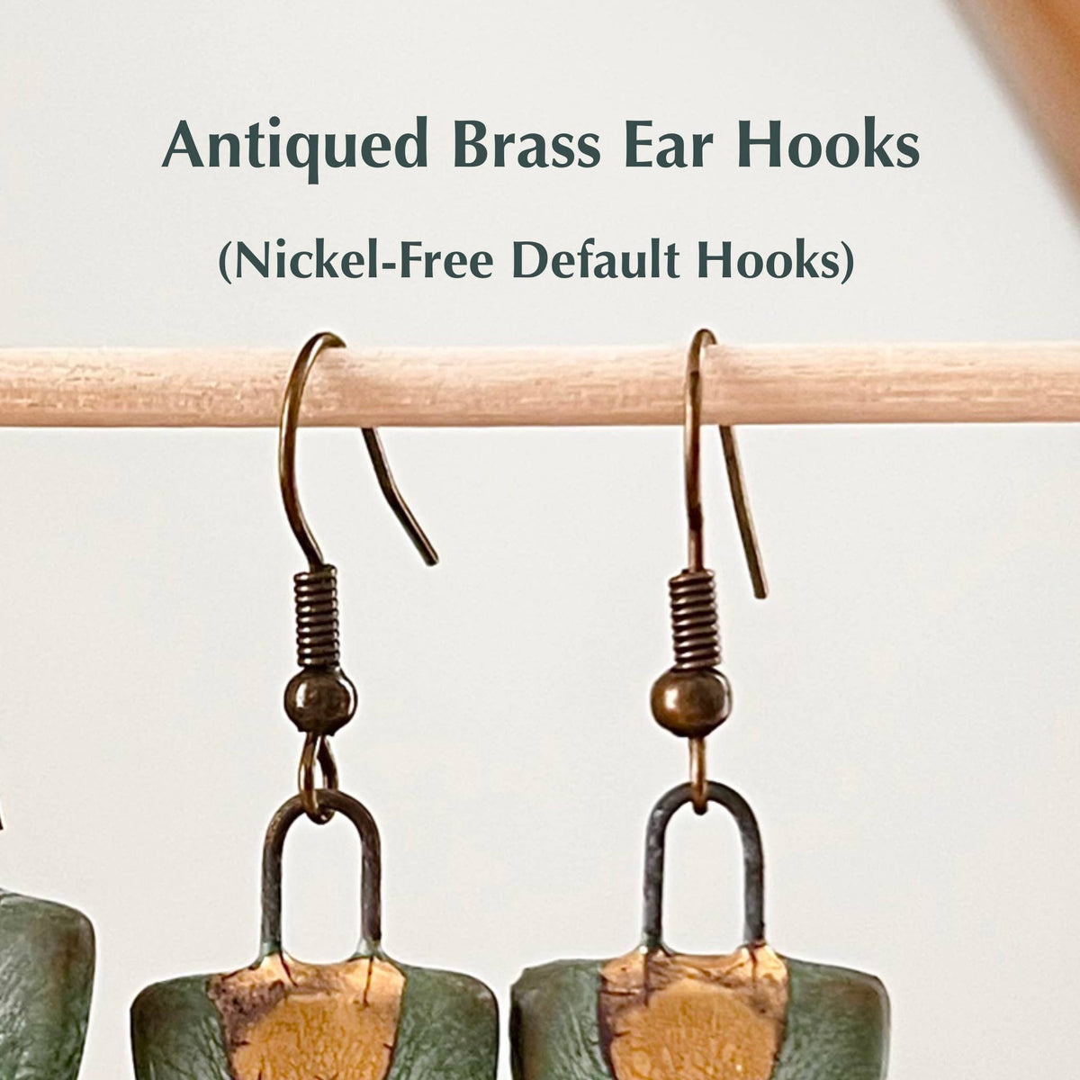 Pink Rain Drop Ceramic Earrings