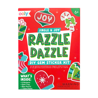 Mini Razzle Dazzle DIY Gem Sticker Kit - Jingle & Joy