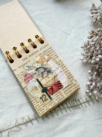 Mini Mixed Media Journal (2.5 x 3.5 inches)