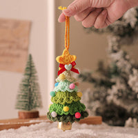 Plush Christmas Ornament Knitted Tree Hanging