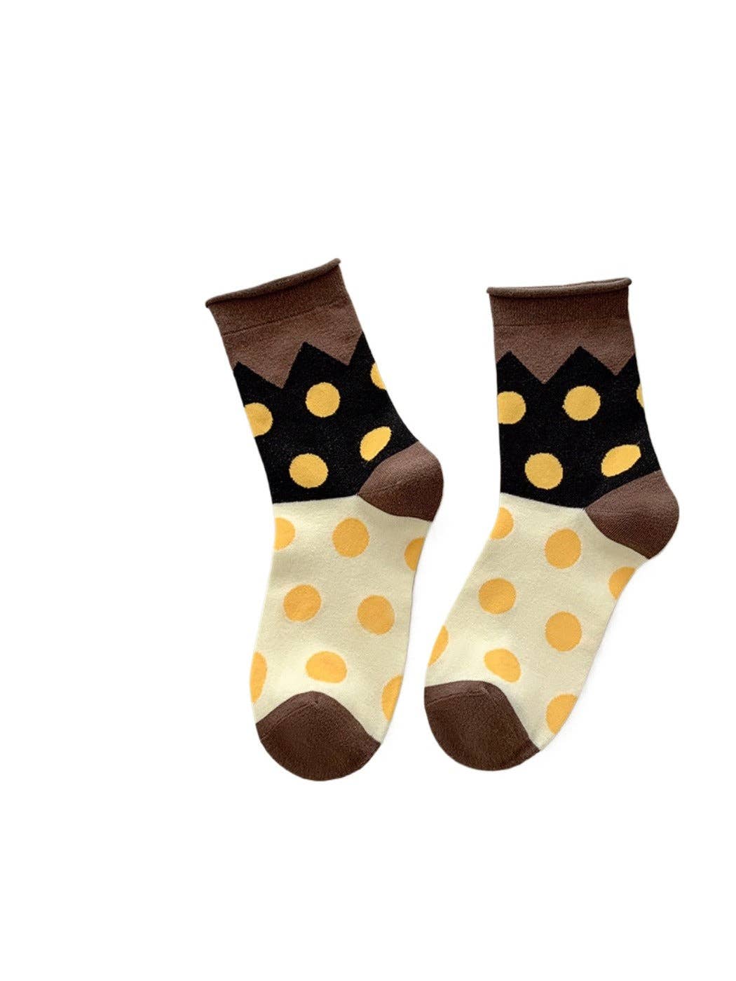 Rufia - Colorblock Crew Socks - Playful & Soft