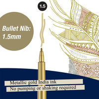 Pitt Artist Pen Metallic Colors Open Stock