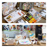 Original Colorsheets 16 | Travel Watercolor Set | Art Gift