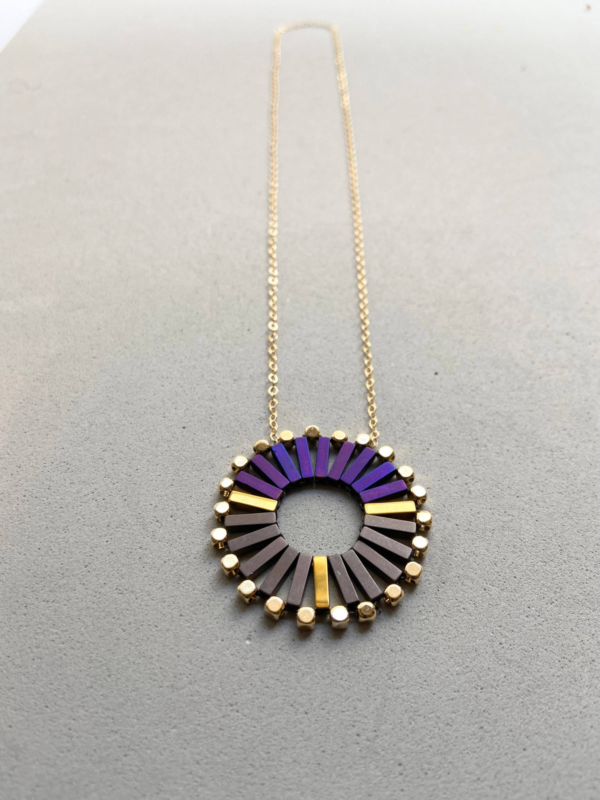 Pinwheel Necklace