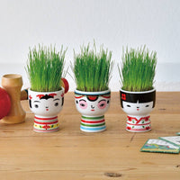 Kokeshi Green - Assorted 3 Styles