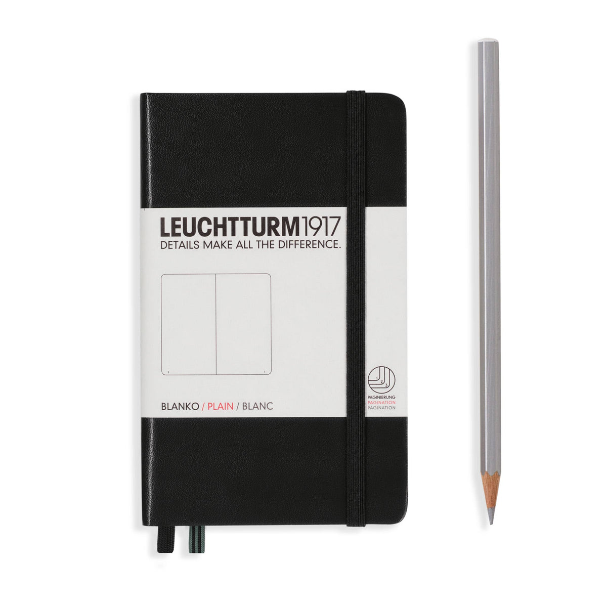 Leuchtturm 1917 A6 Softcover Pocket Sketchbooks - Dotted, Ruled - Various Colors