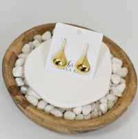 Miller Teardrop 18k Gold Plated Earrings / Bella Rey