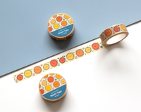Cute Happy Smiling Sun Washi Tape