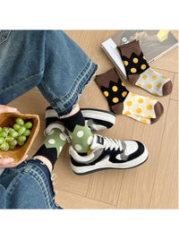 Rufia - Colorblock Crew Socks - Playful & Soft