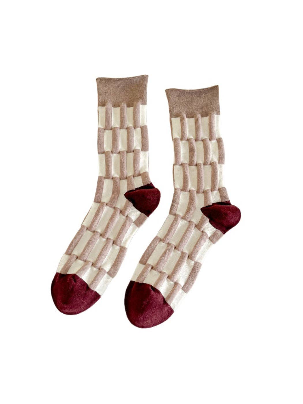 Rufia -  Seamless Mid-Crew Capsule Socks for Women - Fresh & Cute