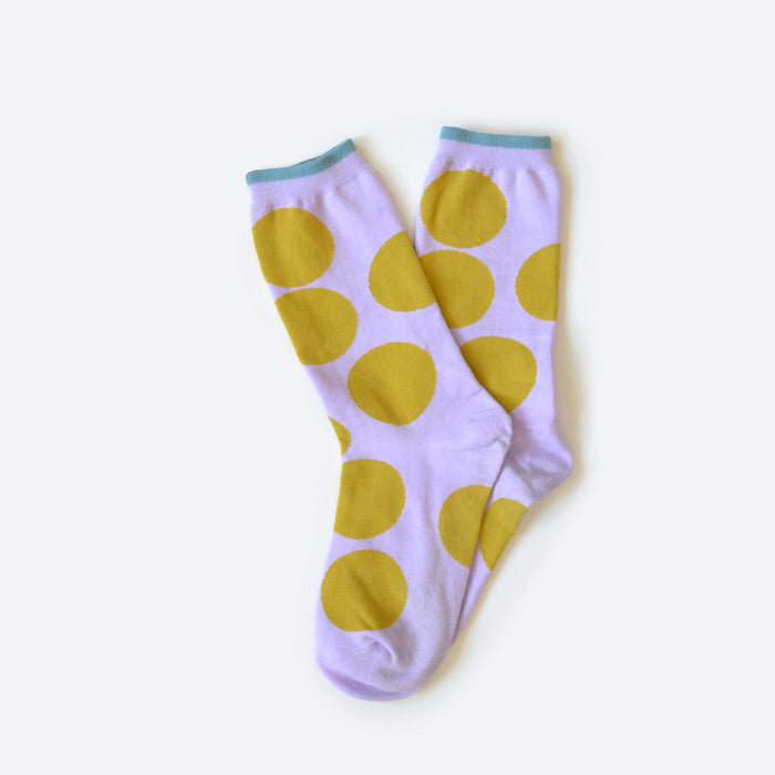 Big Dot Lavender Sock / Hooray Sock Co.