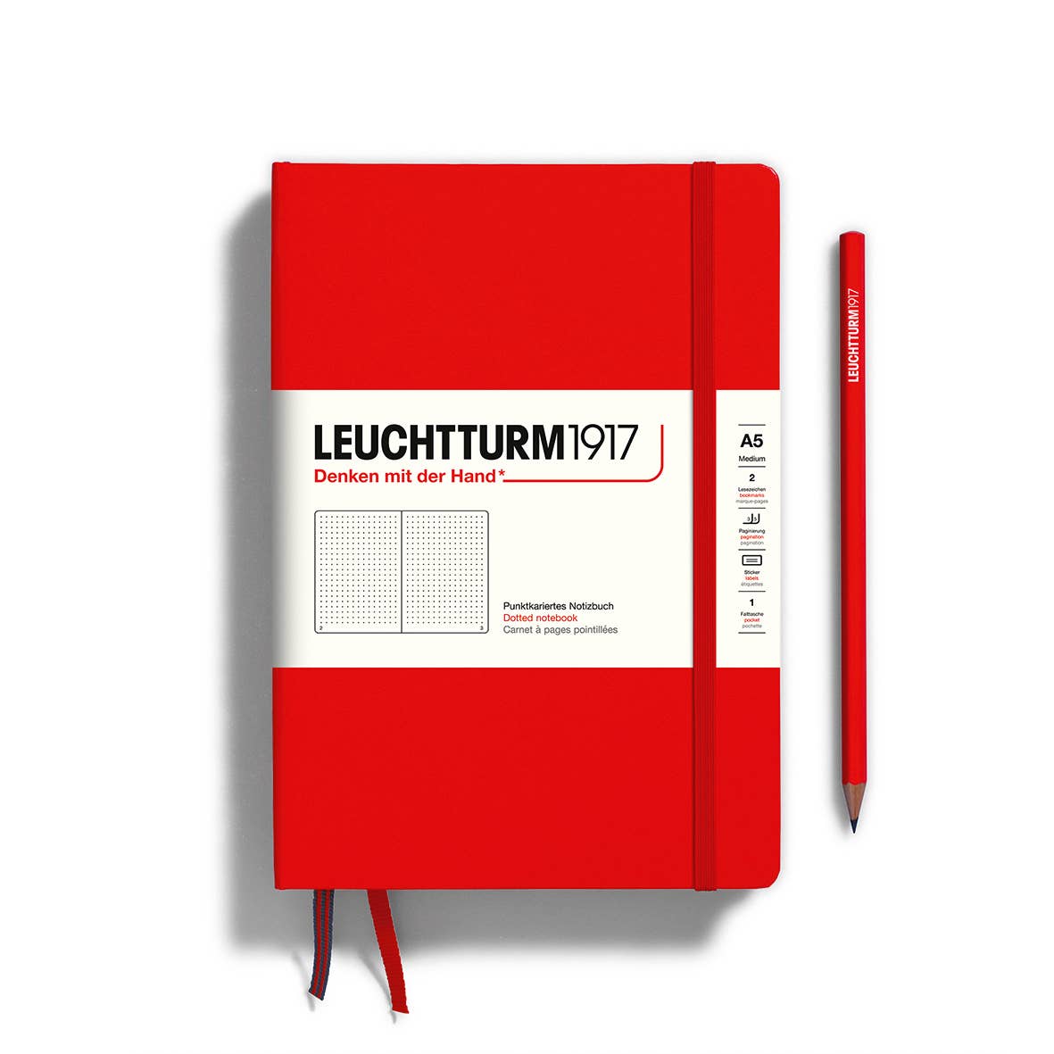 Notebooks - Medium (A5): Ink / Hardcover / Ruled
