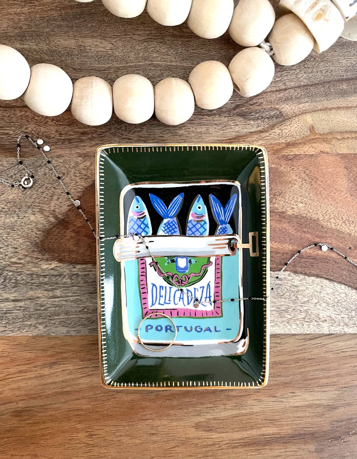 Porcelain Trinket Dish | Sardines / Idlewild Co.