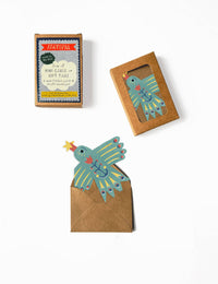 Messenger Bird Mini Cards - box of 6
