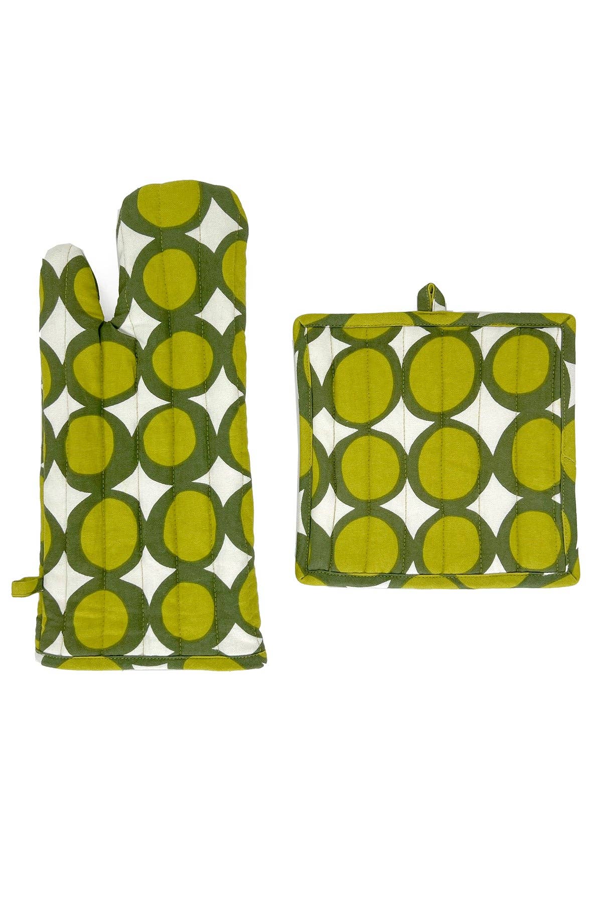 Oven Mitt & Potholder Set