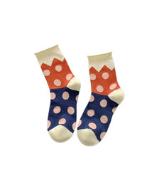 Rufia - Colorblock Crew Socks - Playful & Soft