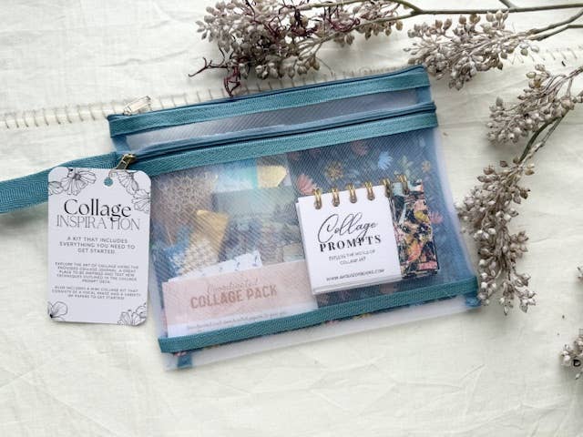 Collage Kit, Paper Crafts, Art Related Gift