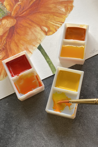 Grumbacher Japanese Watercolor Sets - 6PC Glimmer Set