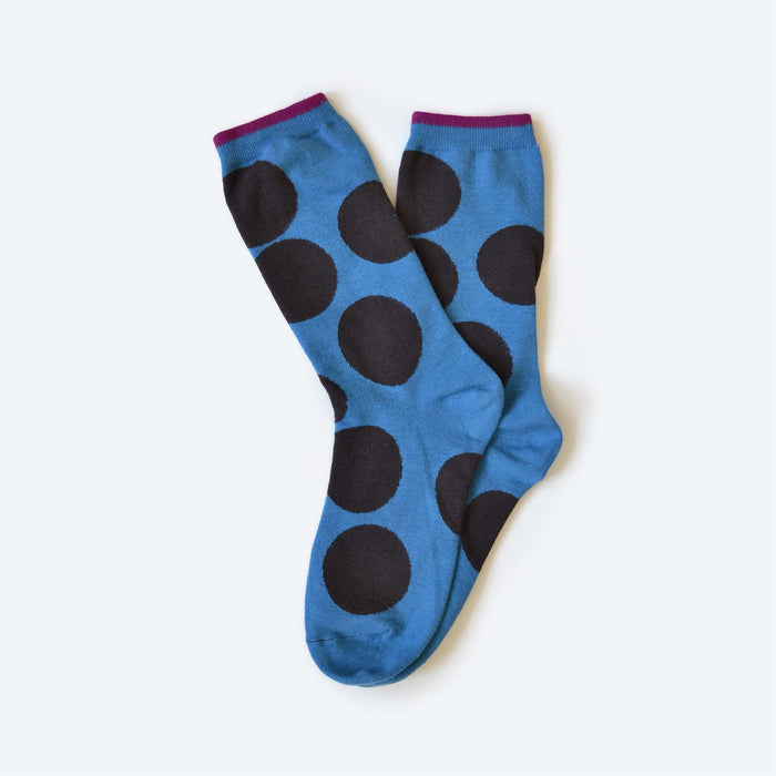 Big Dot Blue Sock / Hooray Sock Co.