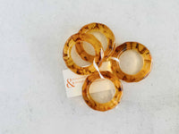 Napkin Rings, set of four- Elements