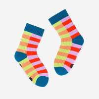 Super Stripe Knit House Socks