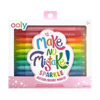 Make no Mistake! Glittery Erasable Markers (Set of 12)