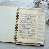 Vintage Mixed Media Journal - 9x12 inches