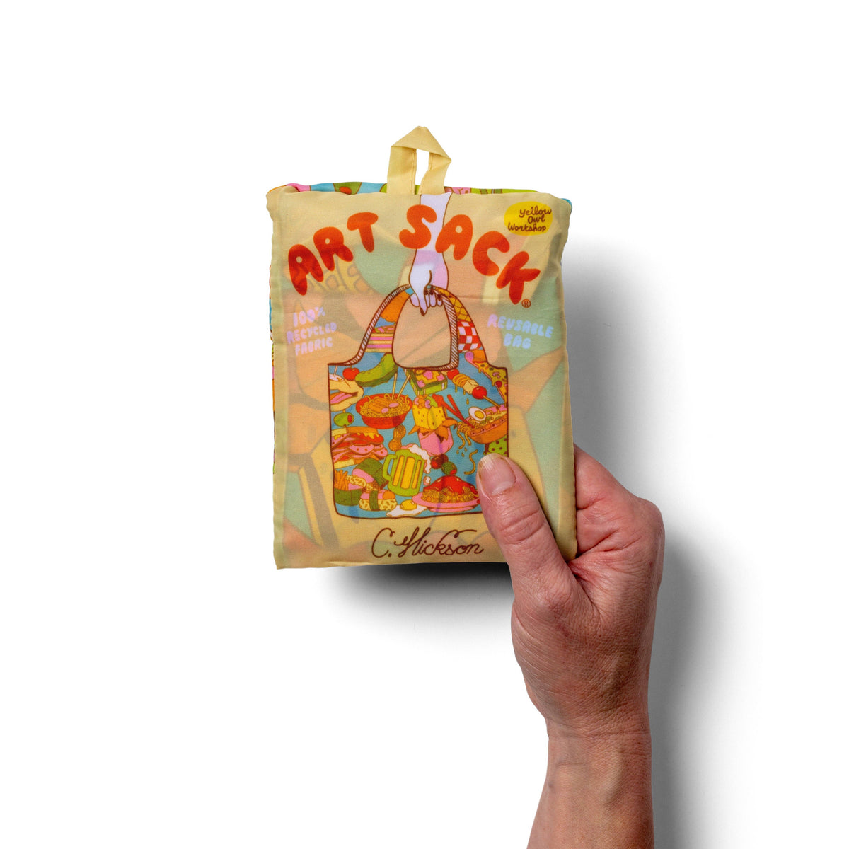 Gourmand Art Sack® by Clay Hickson | Reusable Foodie Tote