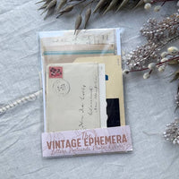 Art Kit- Vintage Ephemera for Junk Journaling