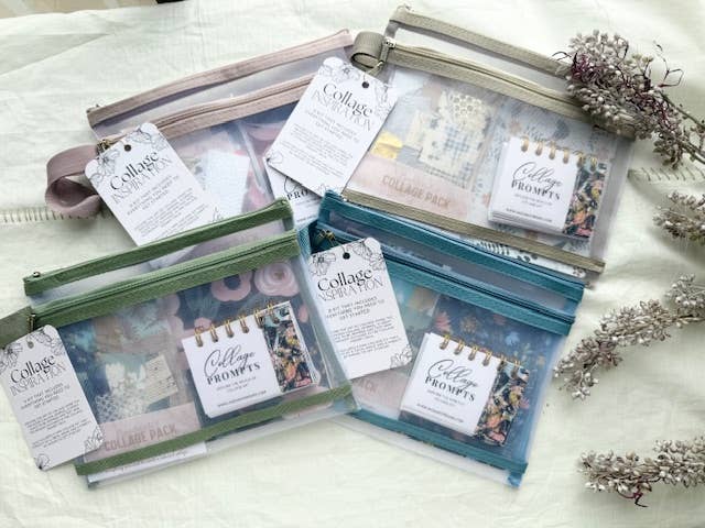 Collage Kit, Paper Crafts, Art Related Gift