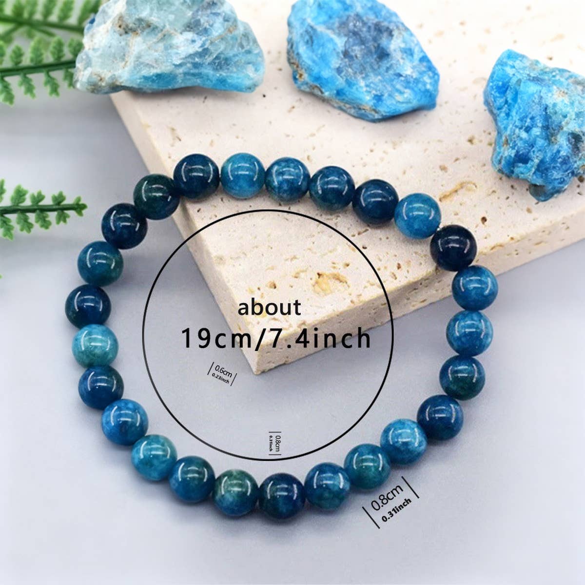 Crystal Natural Stone Bracelet