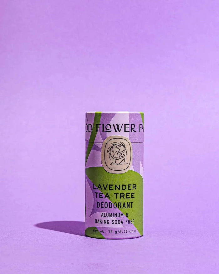 Lavender Tea Tree Deodorant / 2.75 oz Biodegradable Stick🪻