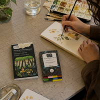 Metallic Colorsheets | 10 Watercolors | Portable Paint