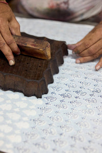 Block Printed Gift Bags (Medium) - Blue Stone Refresh