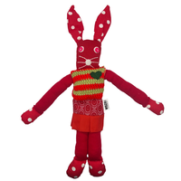 Handcrafted Small Red Bunnykat - Bunny Boop