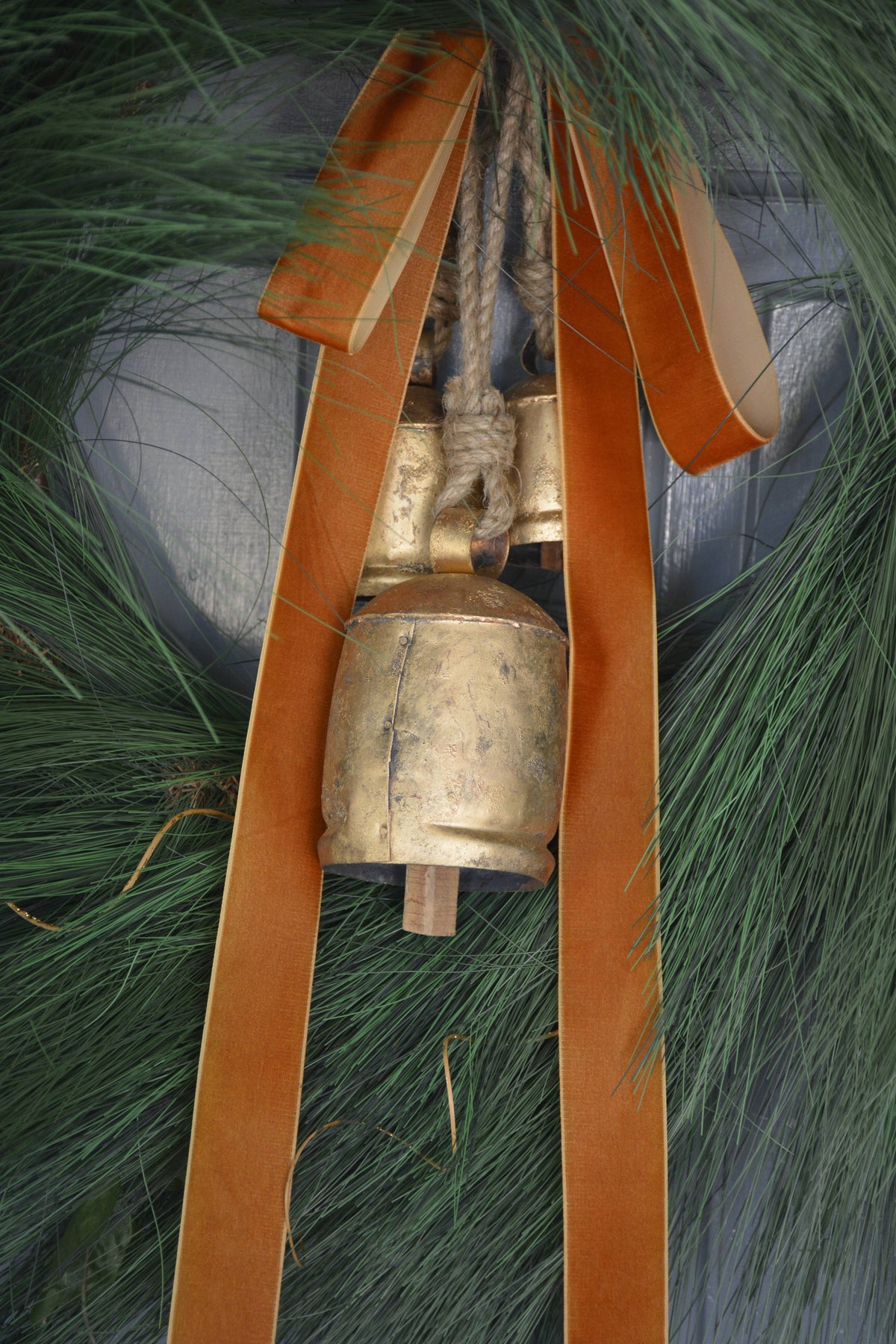 1.5" Burnt Orange Classic Woven Velvet Ribbon