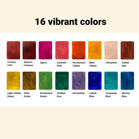 Spring Pans Set - 16 Watercolors | Ecofriendly | Lightfast
