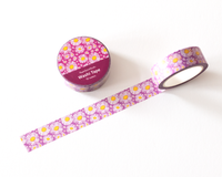 Pink Daisy Washi Tape