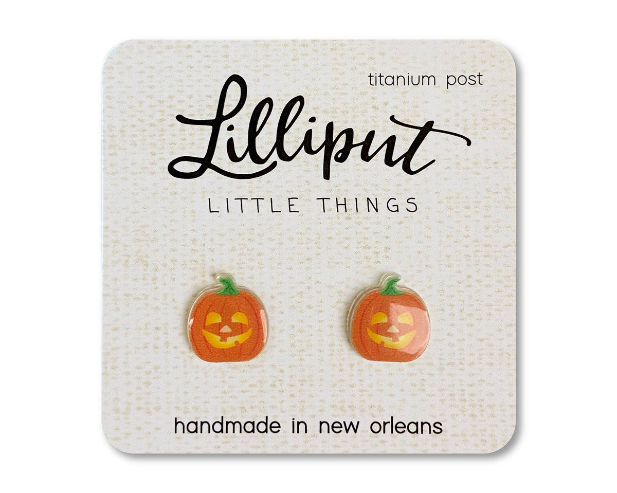 Jack O' Lantern Earrings / Lilliput