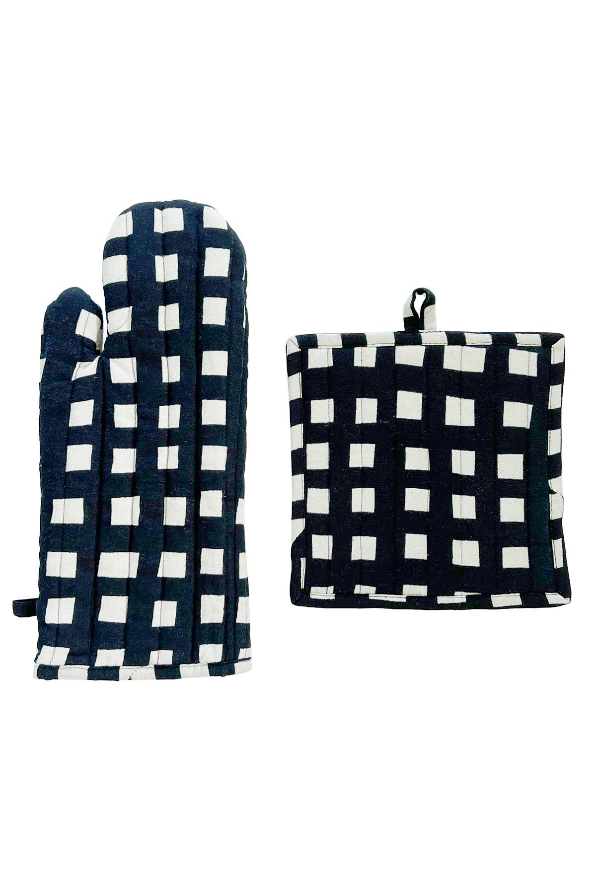 Oven Mitt & Potholder Set